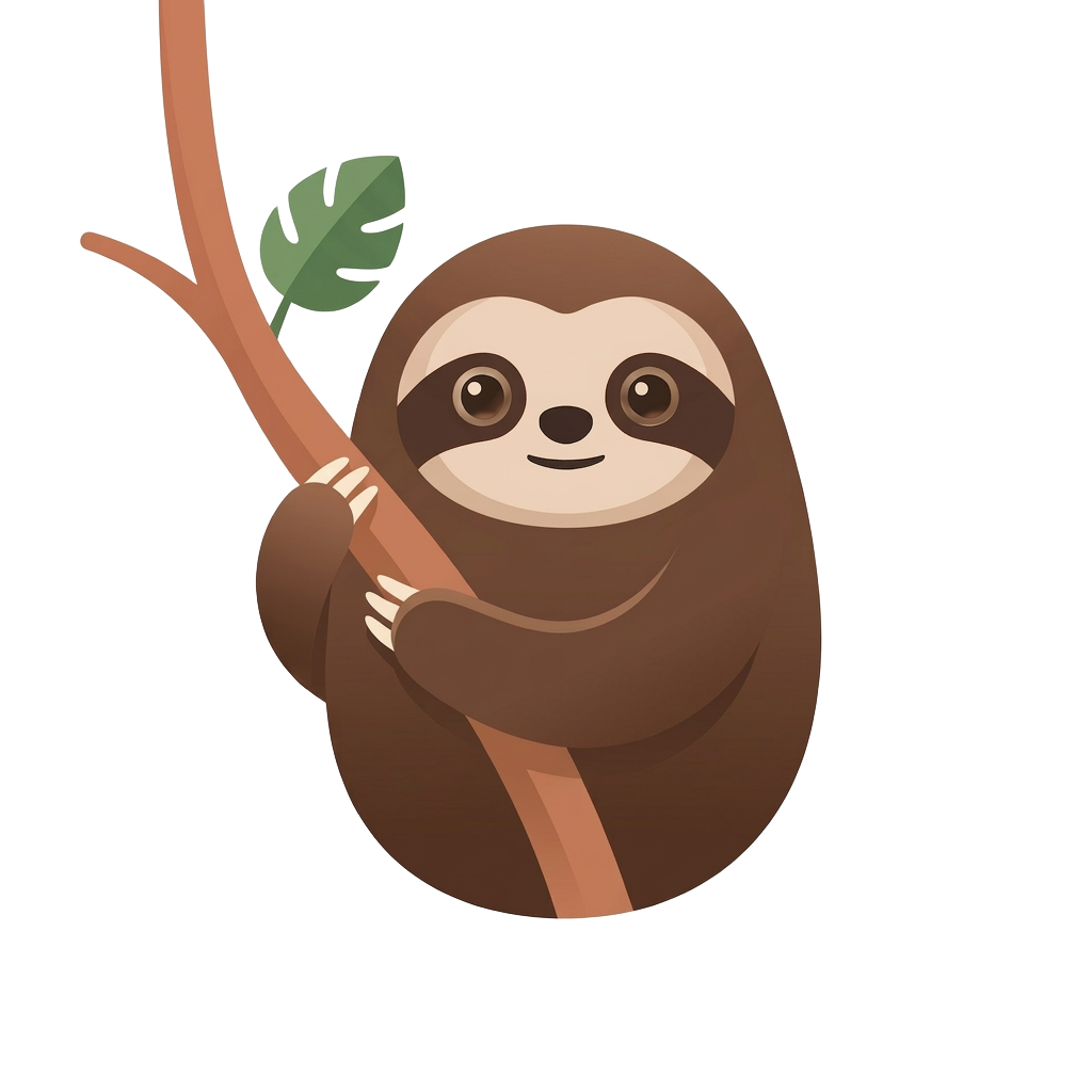 Kazu, el oso perezoso mascota